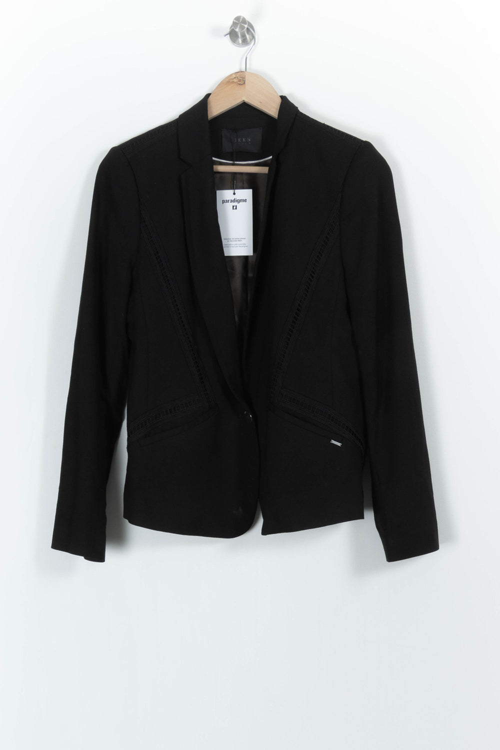 Veste Noire - Taille L/40 de la marque IKKS | PARAD64721 - Vendu par Paradigme - Image 2