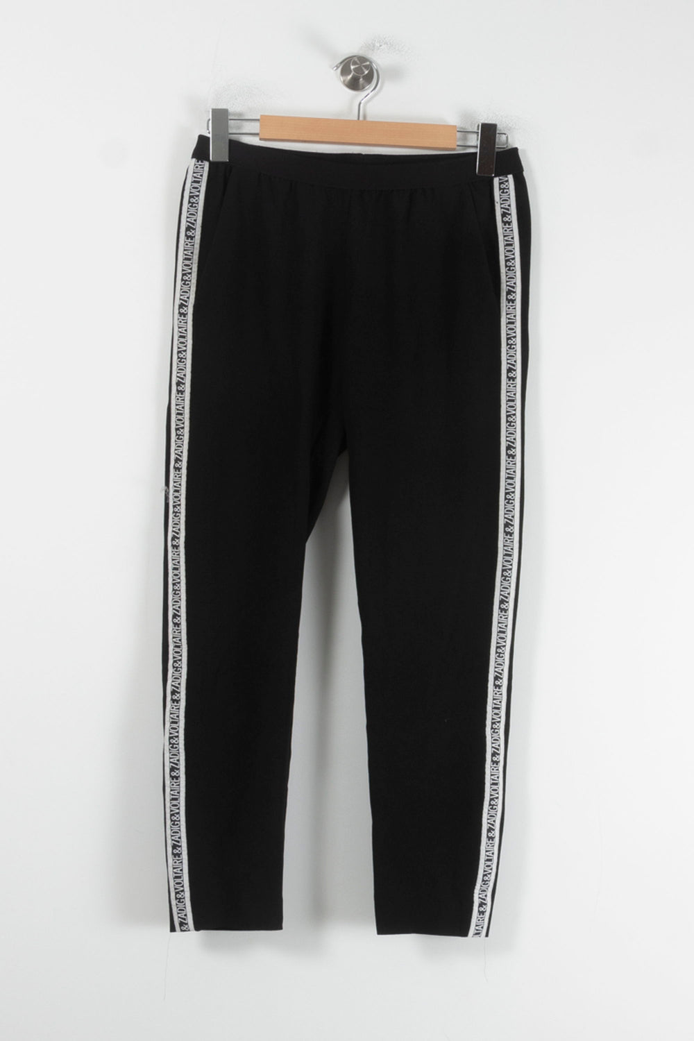 Jogging Noir et Blanc - Taille M/38 de la marque Zadig&Voltaire | PARAD64724 - Vendu par Paradigme - Image 2