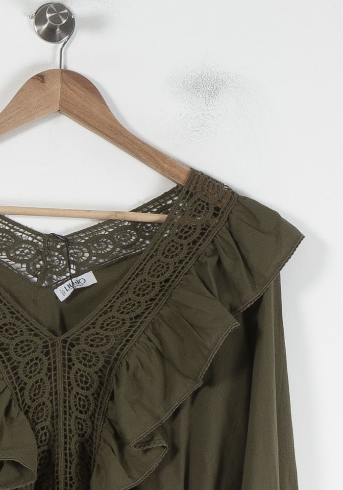 Blouse Verte - Taille XS/34 de la marque Liu Jo | PARAD64730 - Vendu par Paradigme - Image 3