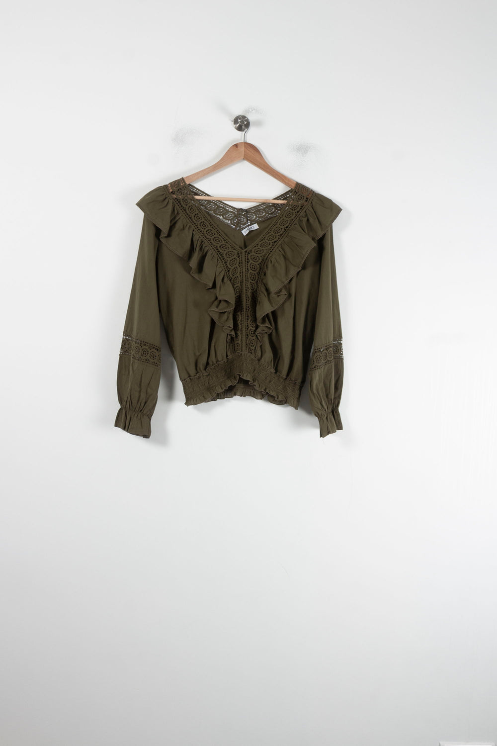 Blouse Verte - Taille XS/34 de la marque Liu Jo | PARAD64730 - Vendu par Paradigme - Image 2