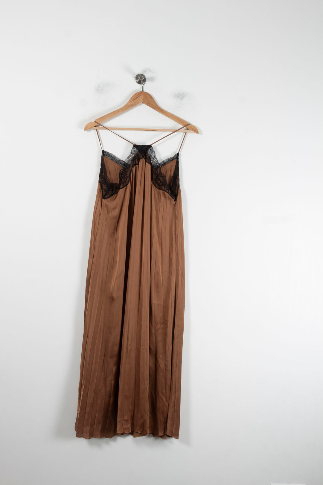 Robe Longue Marron et Noire - Taille XS/34 de la marque Liu Jo | PARAD64733 - Vendu par Paradigme - Image 4