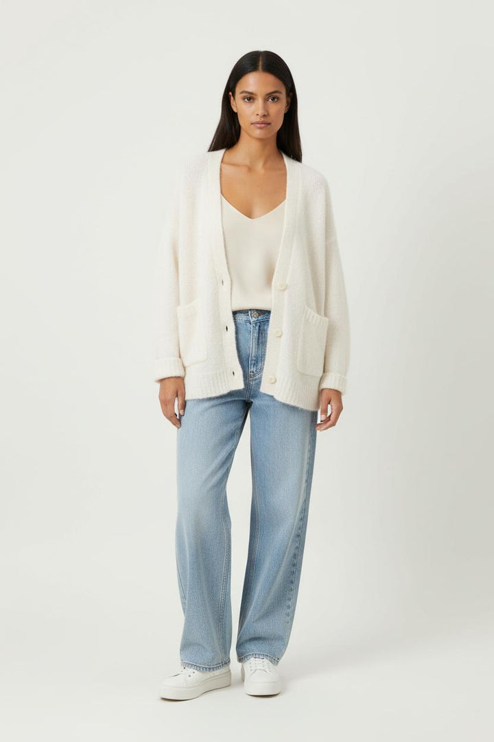 Cardigan Blanc - Taille S/36 de la marque Des petits hauts | PARAD64735 - Vendu par Paradigme - Image 1