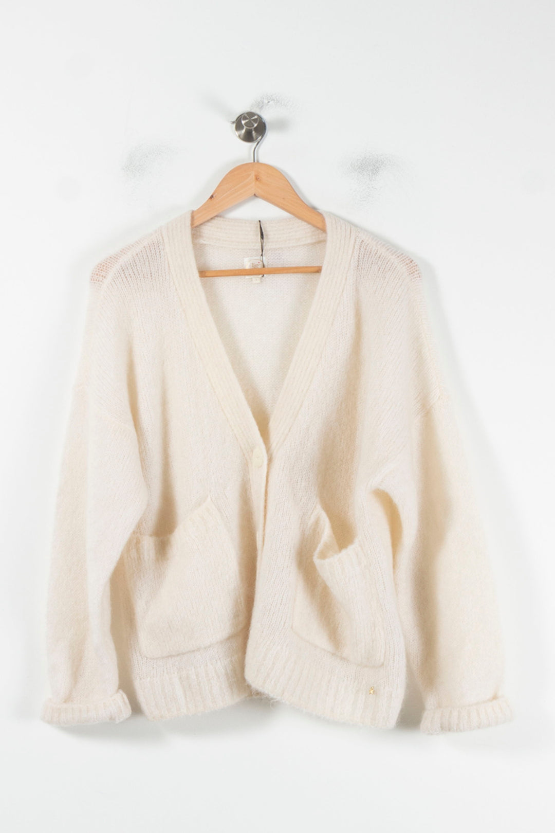 Cardigan Blanc - Taille S/36 de la marque Des petits hauts | PARAD64735 - Vendu par Paradigme - Image 2
