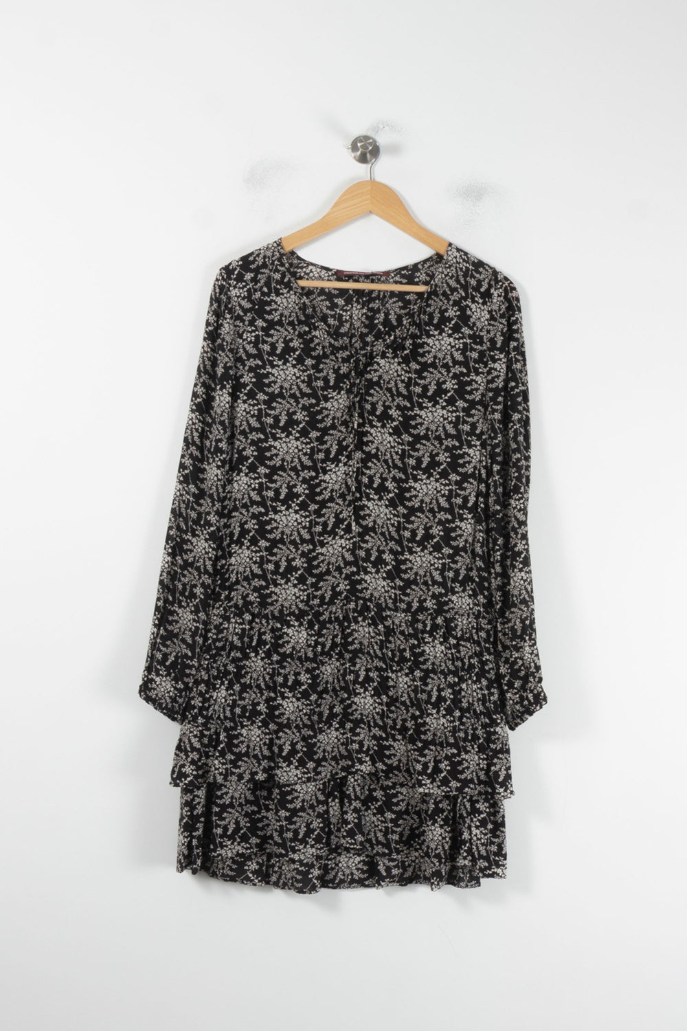 Robe Midi Noire et Blanche - Taille M/38 de la marque Comptoir des Cotonniers | PARAD64739 - Vendu par Paradigme - Image 2
