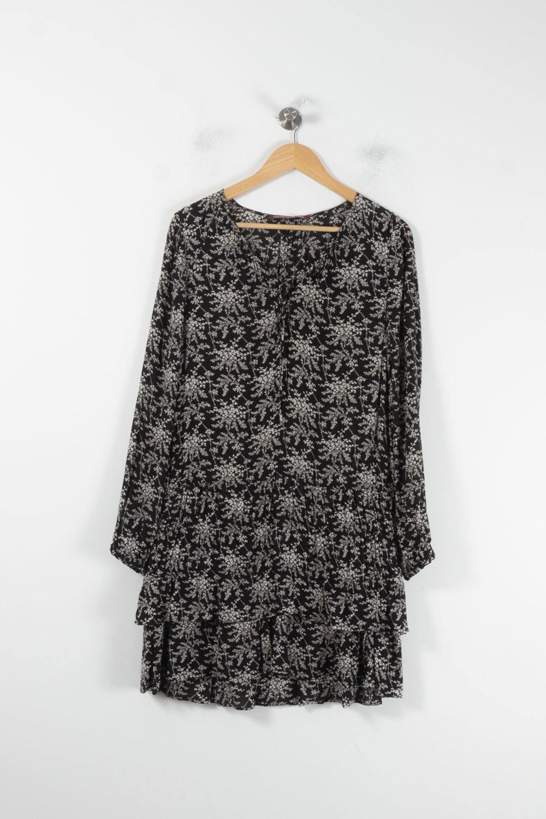 Robe Midi Noire et Blanche - Taille M/38 de la marque Comptoir des Cotonniers | PARAD64739 - Vendu par Paradigme - Image 2
