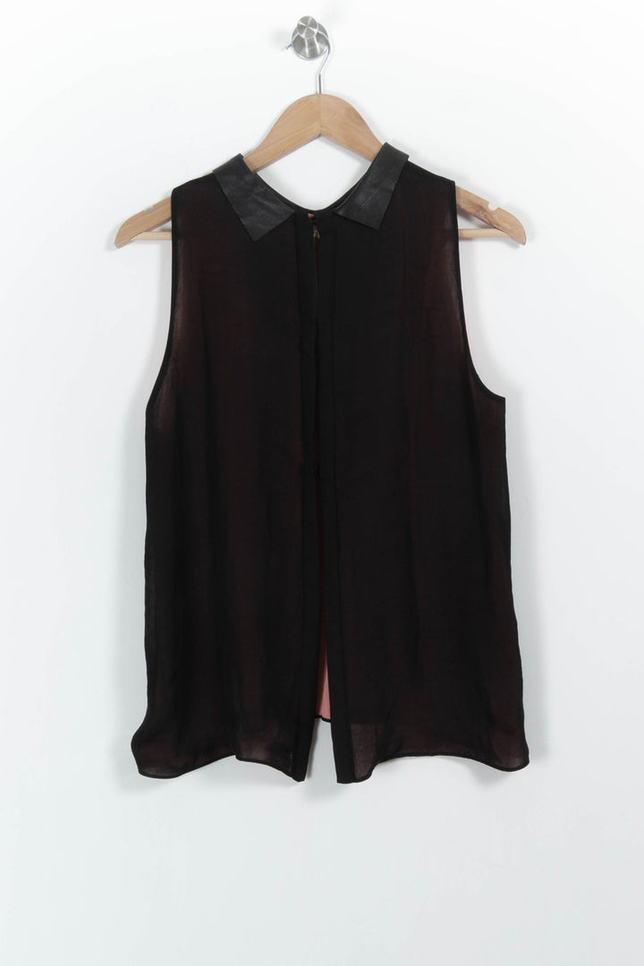 Débardeur Noir et Rose - Taille L/40 de la marque Sandro | PARAD64741 - Vendu par Paradigme - Image 4