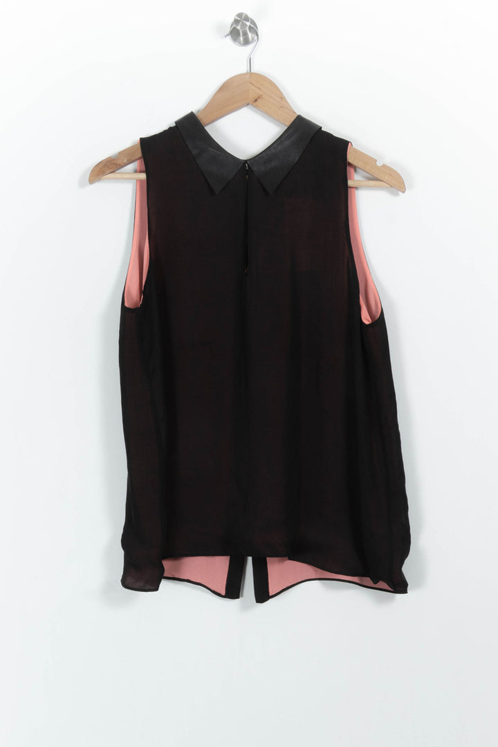 Débardeur Noir et Rose - Taille L/40 de la marque Sandro | PARAD64741 - Vendu par Paradigme - Image 2