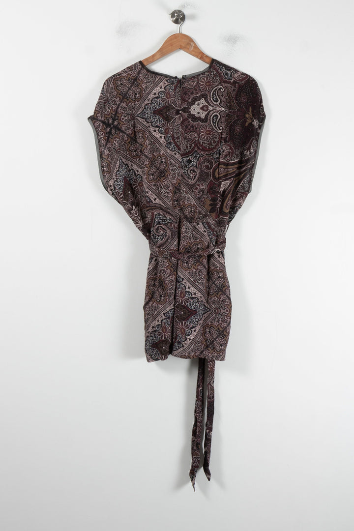 Combishort Bordeaux - Taille XL/42 de la marque All Saints | PARAD64753 - Vendu par Paradigme - Image 4