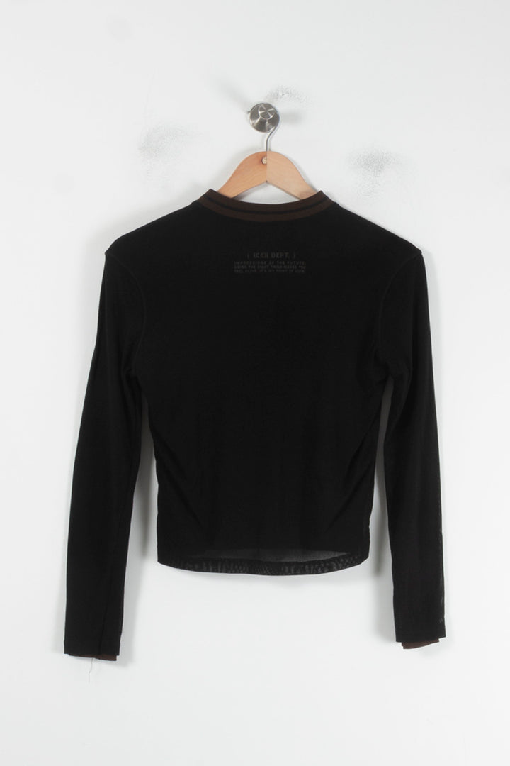 Cardigan Noir - Taille XL/42 de la marque IKKS | PARAD64755 - Vendu par Paradigme - Image 4