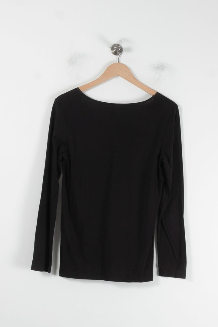T-shirt Noir - Taille L/40 de la marque Des petits hauts | PARAD64759 - Vendu par Paradigme - Image 4