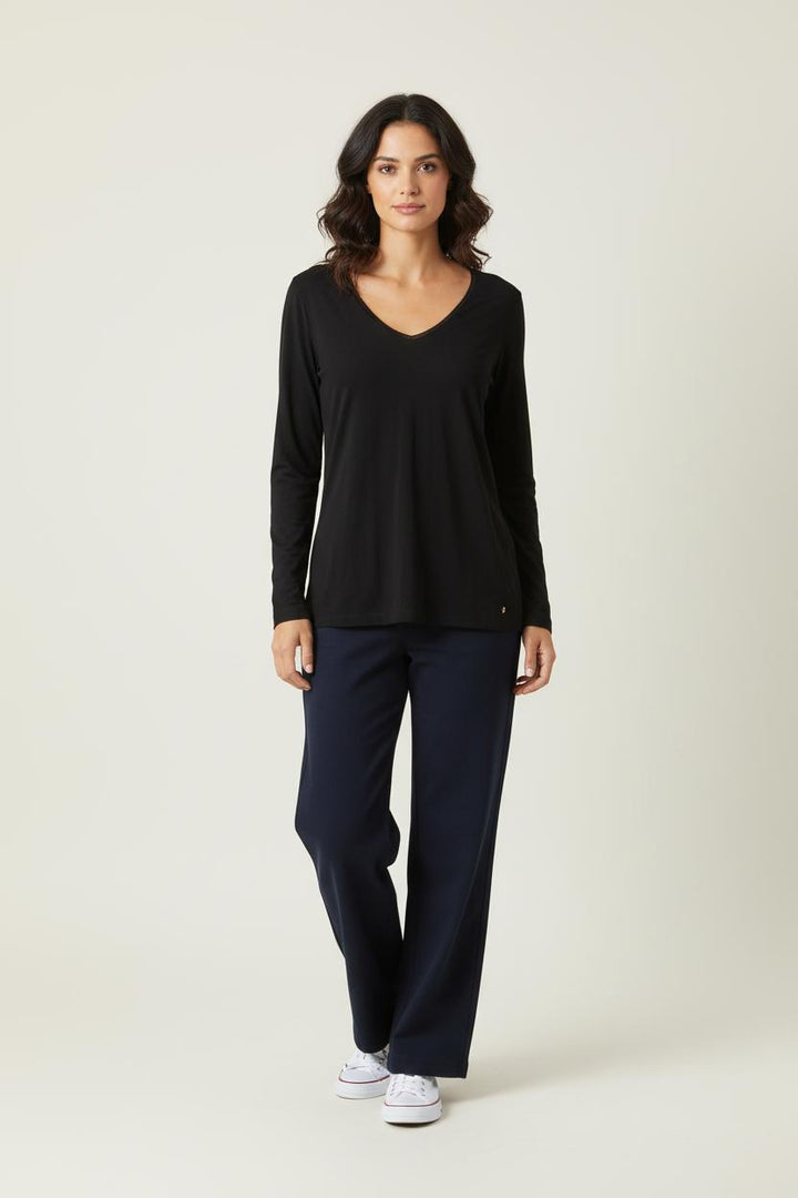 T-shirt Noir - Taille L/40 de la marque Des petits hauts | PARAD64759 - Vendu par Paradigme - Image 1