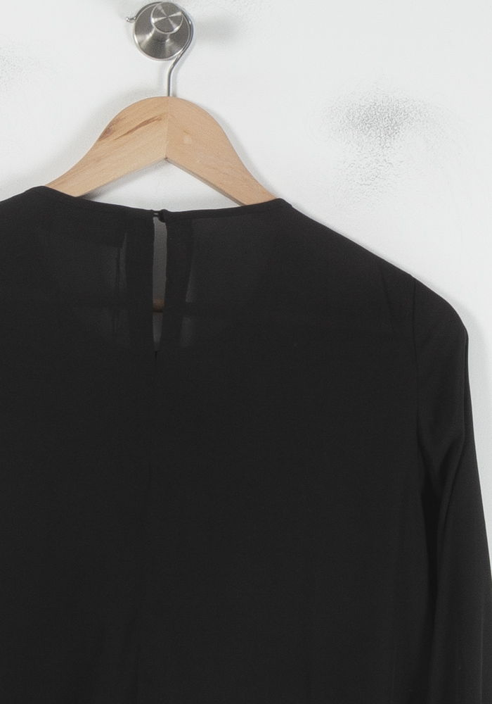 Blouse Noire - Taille M/38 de la marque The Kooples | PARAD64760 - Vendu par Paradigme - Image 3