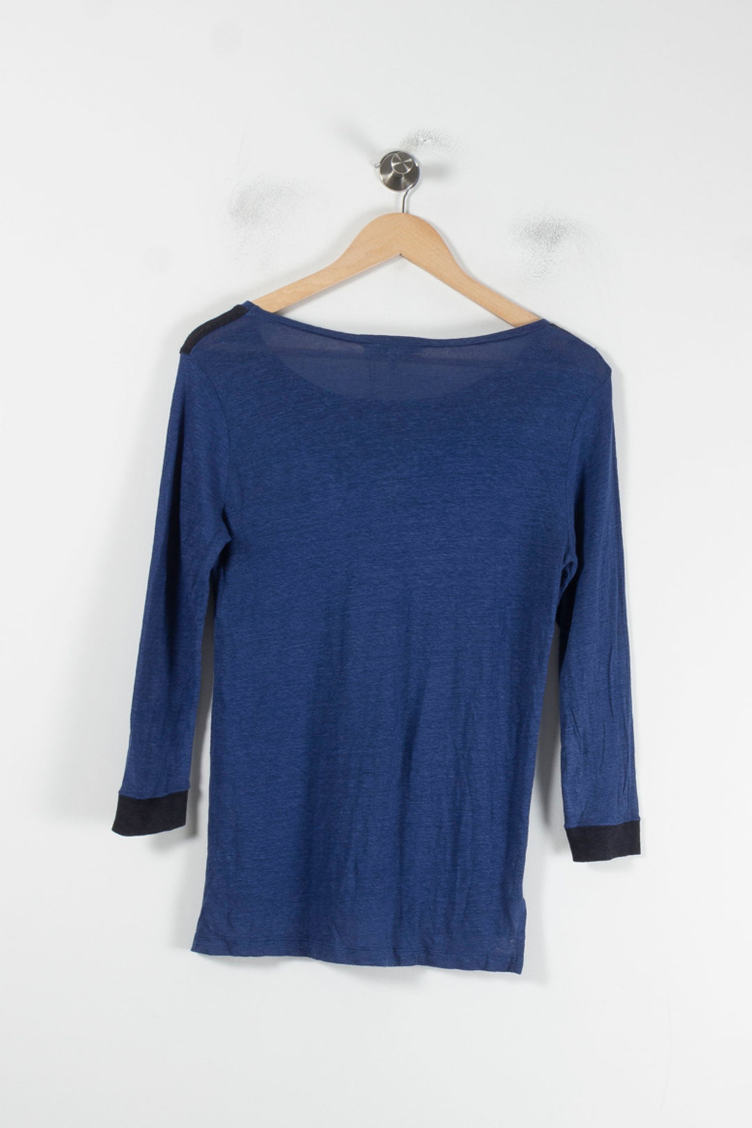 Tunique Bleu et Noir - Taille M/38 de la marque Sandro | PARAD64761 - Vendu par Paradigme - Image 4