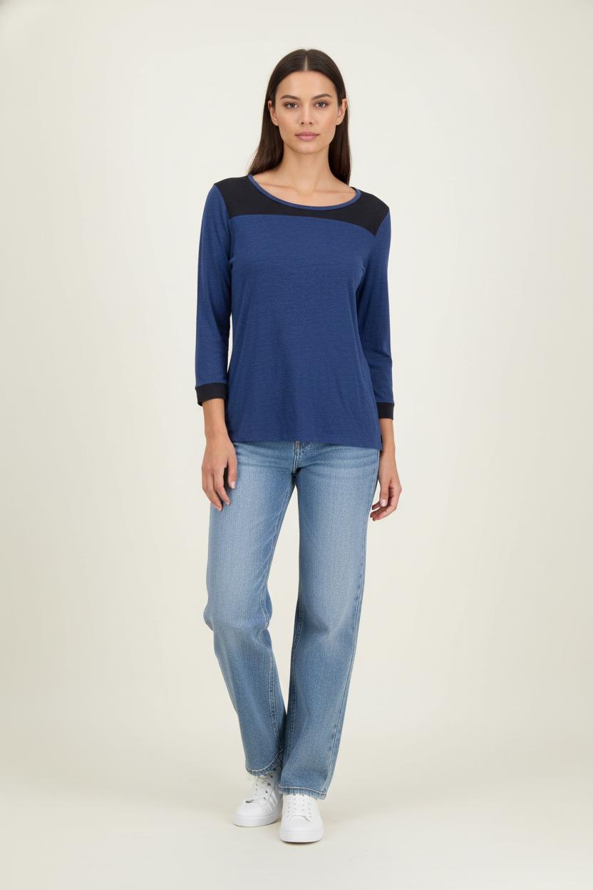 Tunique Bleu et Noir - Taille M/38 de la marque Sandro | PARAD64761 - Vendu par Paradigme - Image 1