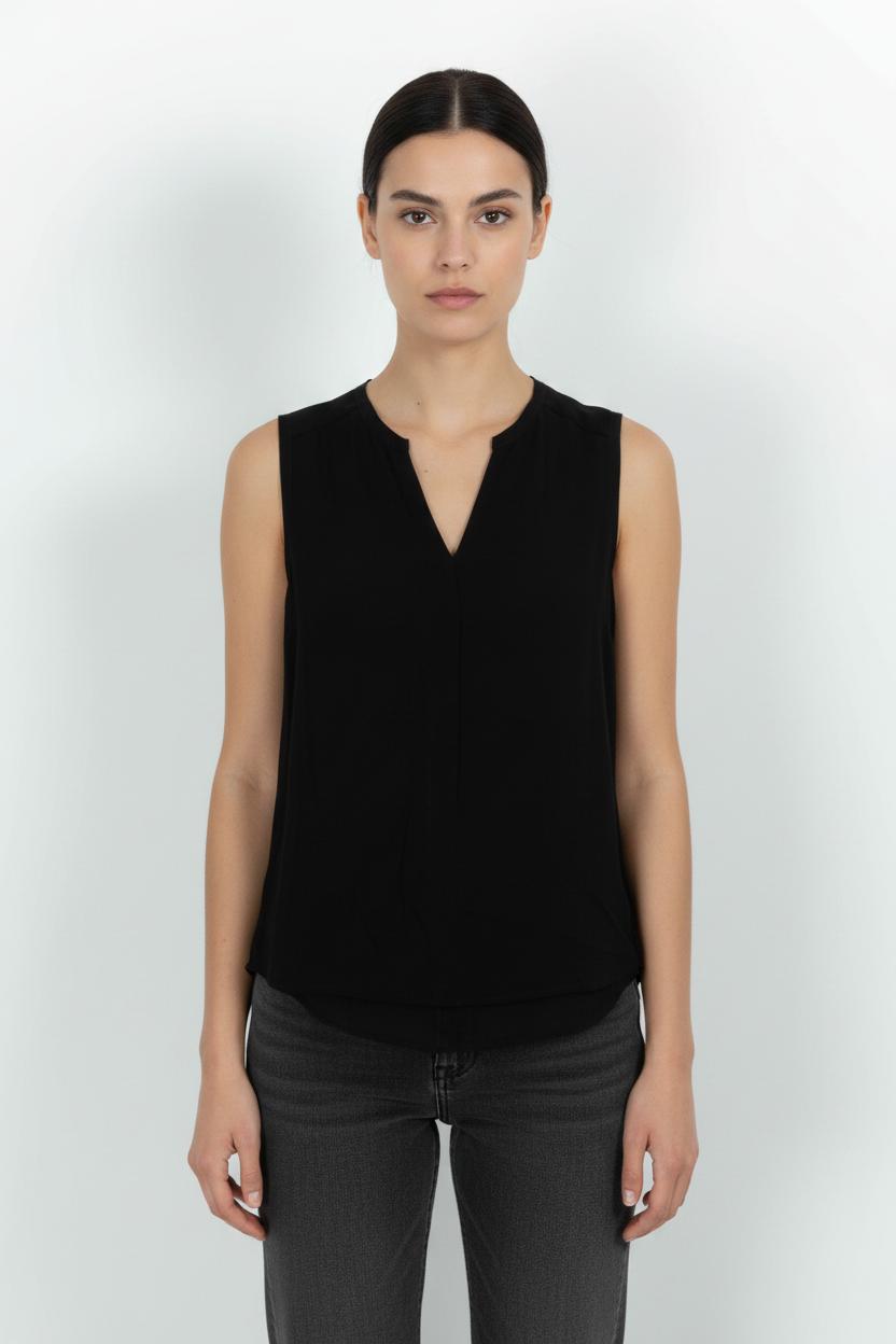 Blouse Noire - Taille S/36 de la marque Sandro | PARAD64762 - Vendu par Paradigme - Image 1