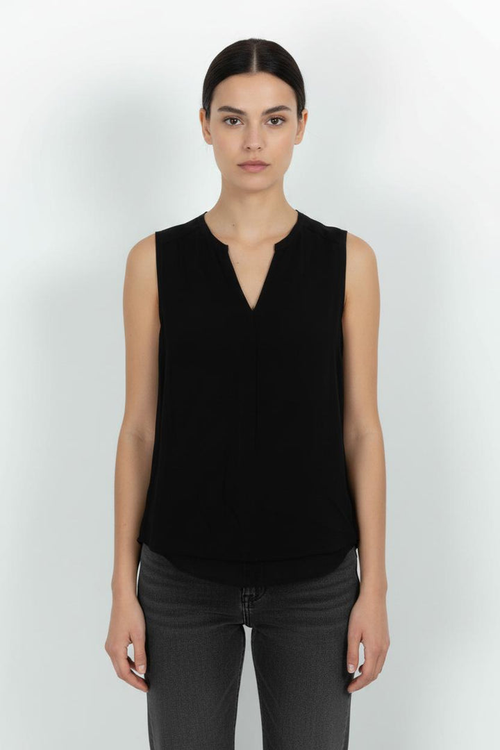 Blouse Noire - Taille S/36 de la marque Sandro | PARAD64762 - Vendu par Paradigme - Image 1
