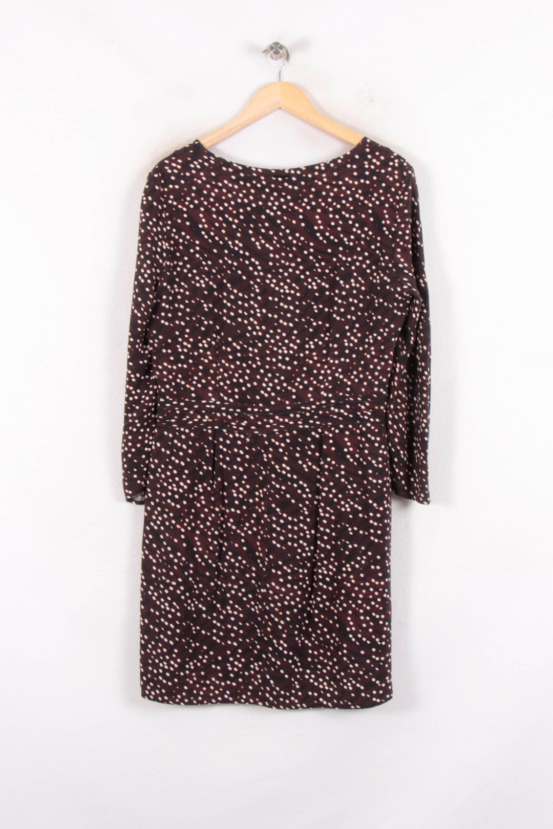 Robe Midi Marron et Blanche - Taille XL/42 de la marque One Step | PARAD64768 - Vendu par Paradigme - Image 4