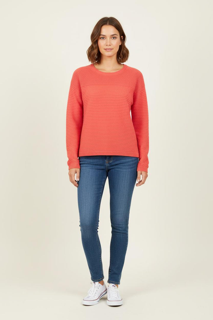 Pull Orange - Taille L/40 de la marque Sud express | PARAD64769 - Vendu par Paradigme - Image 1