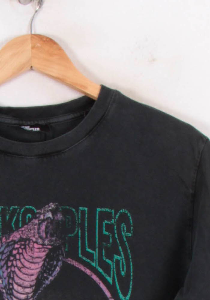 Tee-shirt Noir - Taille S/36 de la marque The Kooples | PARAD64773 - Vendu par Paradigme - Image 3