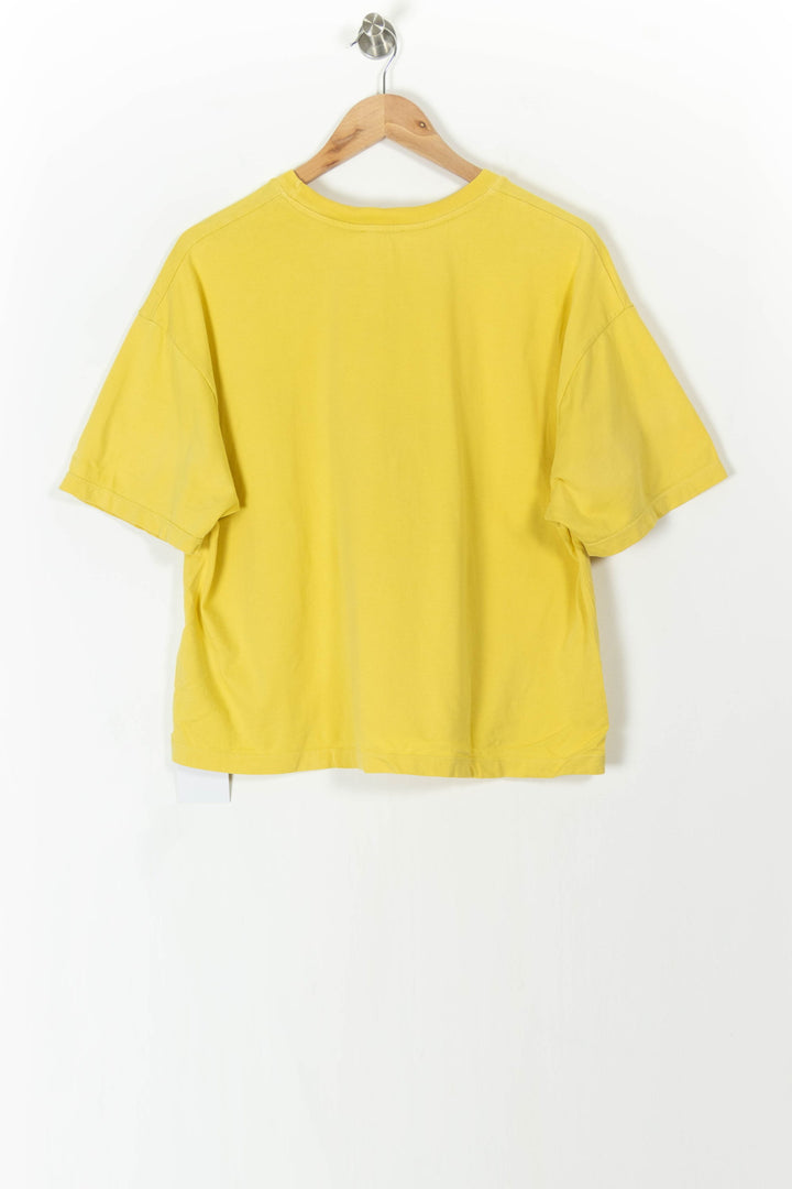 Tee-shirt Jaune - Taille XS/34 de la marque American Vintage | PARAD64775 - Vendu par Paradigme - Image 4