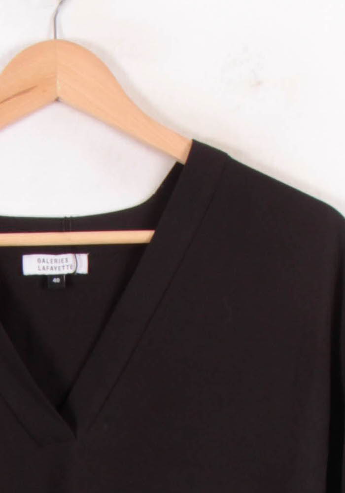 Robe Midi Noire - Taille L/40 de la marque Galeries Lafayette | PARAD64782 - Vendu par Paradigme - Image 3