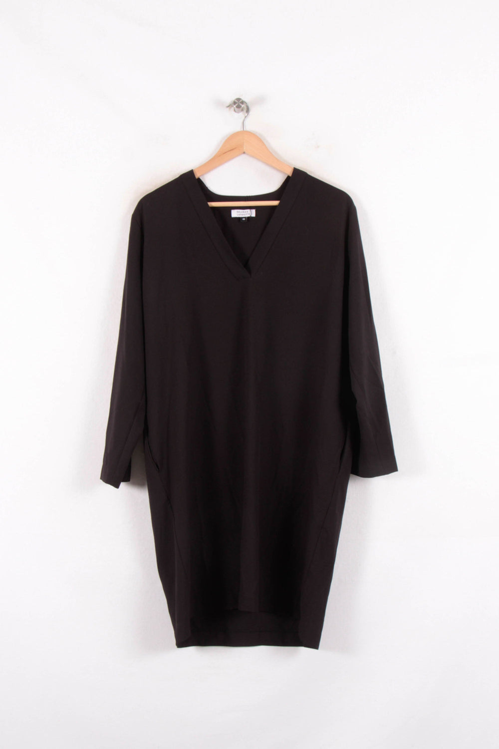 Robe Midi Noire - Taille L/40 de la marque Galeries Lafayette | PARAD64782 - Vendu par Paradigme - Image 2