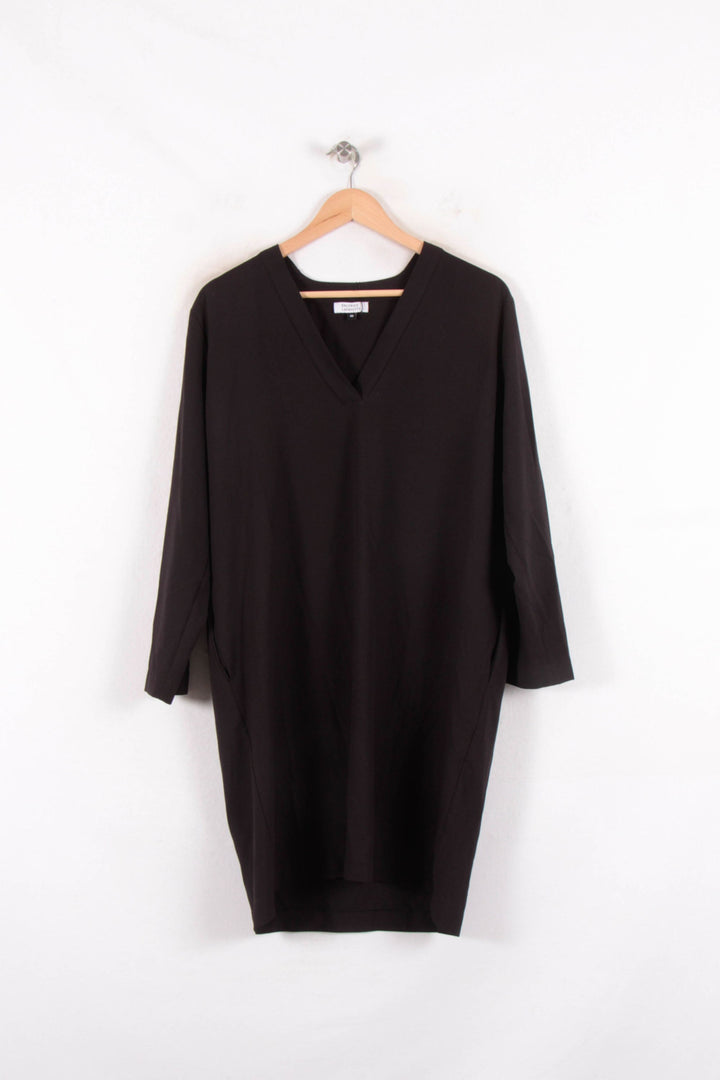Robe Midi Noire - Taille L/40 de la marque Galeries Lafayette | PARAD64782 - Vendu par Paradigme - Image 2
