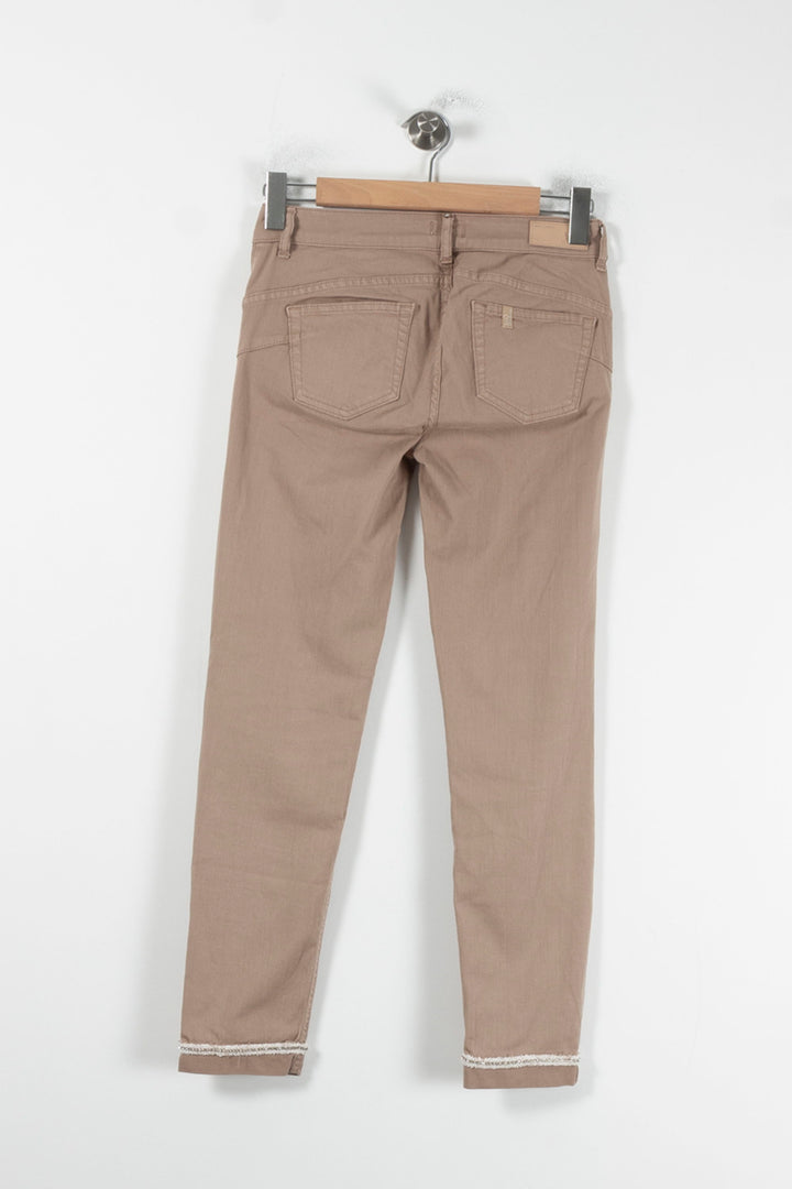Jean Beige - Taille M/38 de la marque Liu Jo | PARAD64785 - Vendu par Paradigme - Image 4
