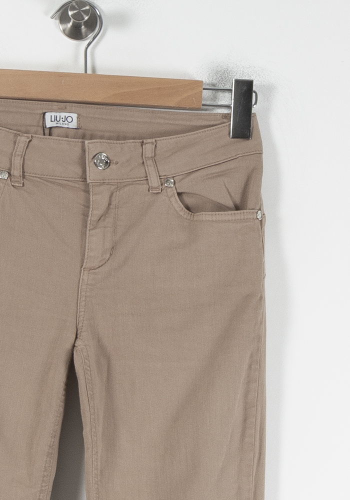 Jean Beige - Taille M/38 de la marque Liu Jo | PARAD64785 - Vendu par Paradigme - Image 3