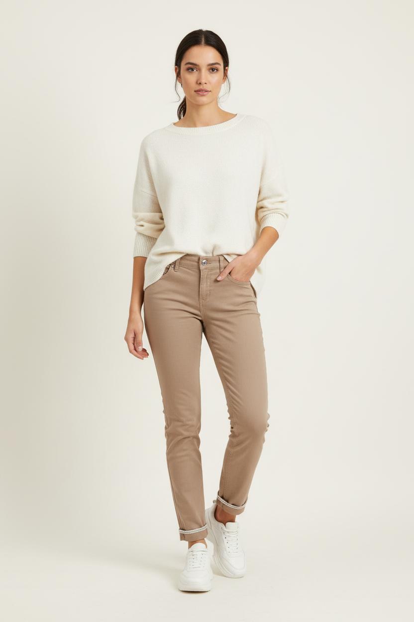 Jean Beige - Taille M/38 de la marque Liu Jo | PARAD64785 - Vendu par Paradigme - Image 1
