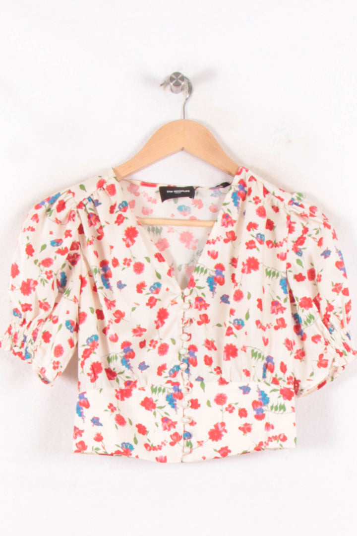 Blouse Fleurie Multicolore - Taille XS/34 de la marque The Kooples | PARAD64796 - Vendu par Paradigme - Image 2
