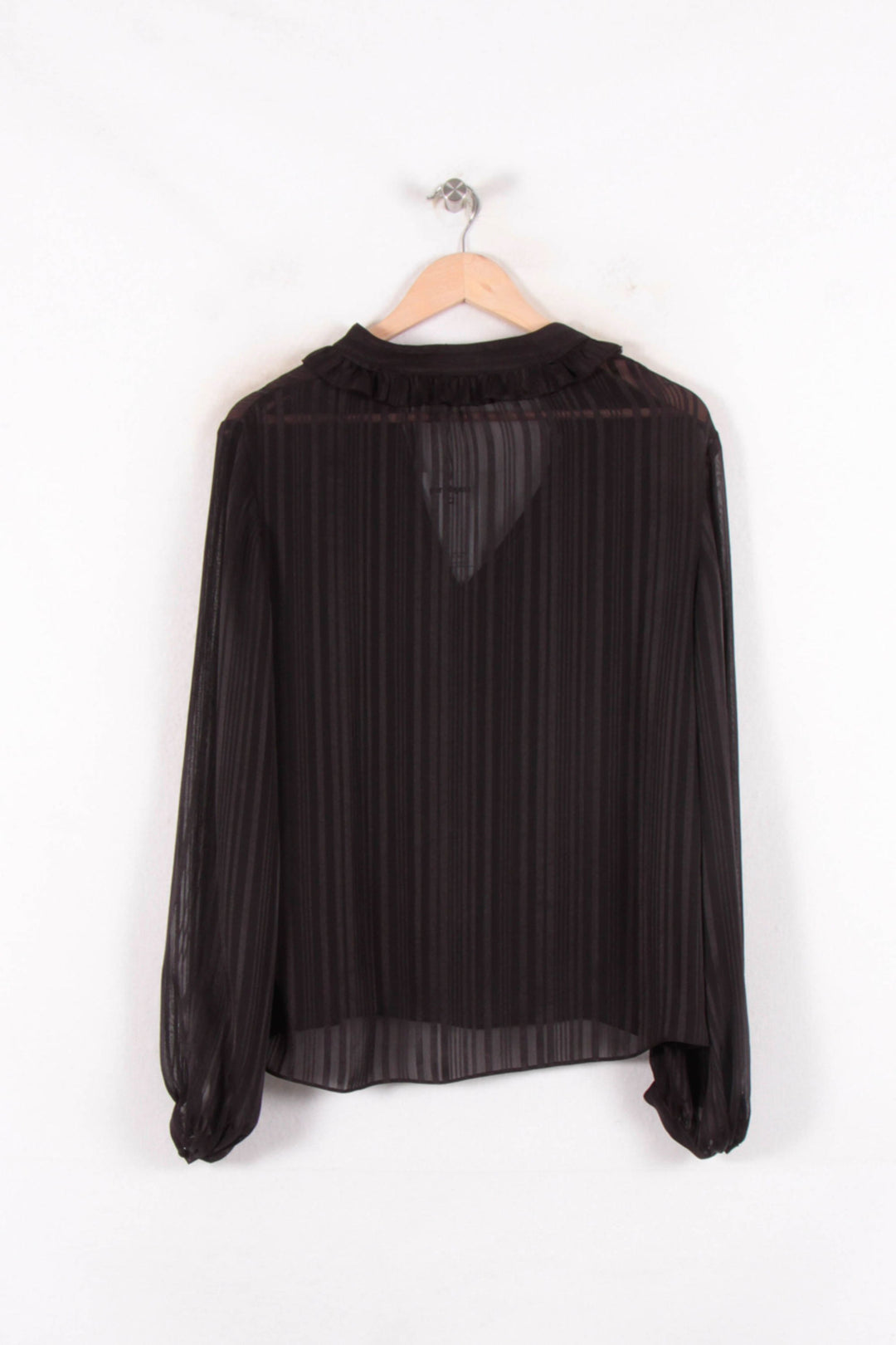 Blouse Noire - Taille L/40 de la marque The Kooples | PARAD64805 - Vendu par Paradigme - Image 4