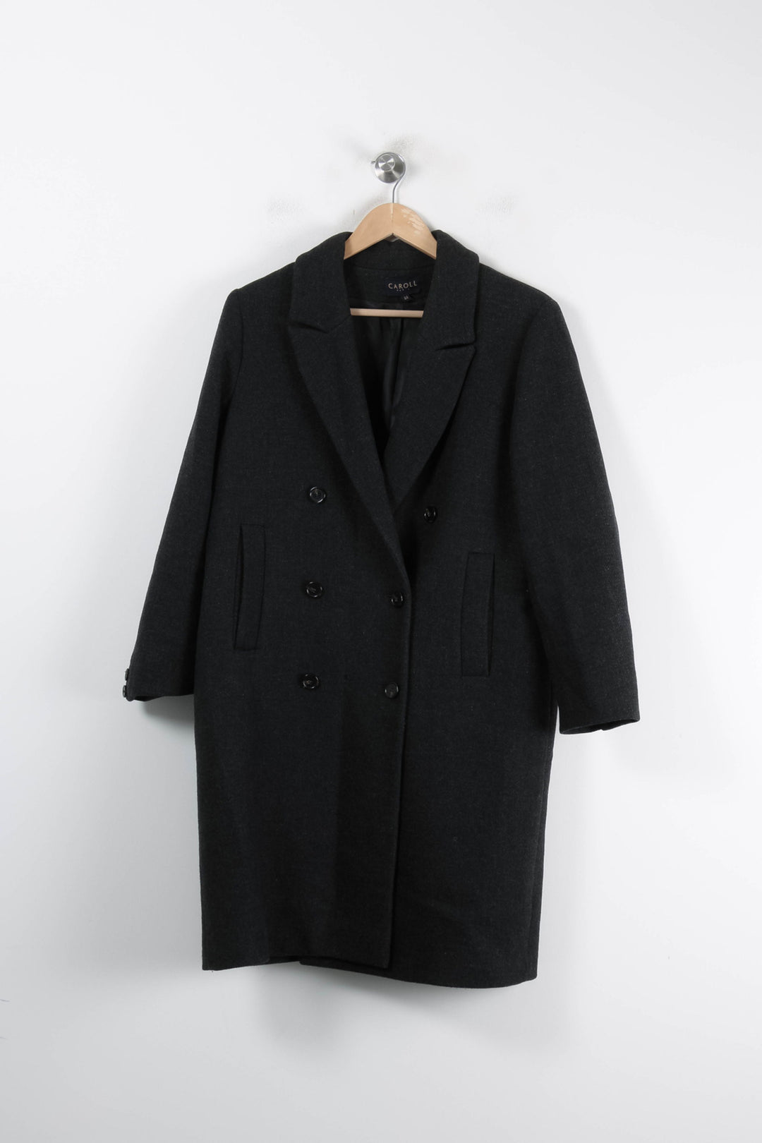 Manteau Gris - Taille XXL/44 de la marque Caroll | PARAD64815 - Vendu par Paradigme - Image 2