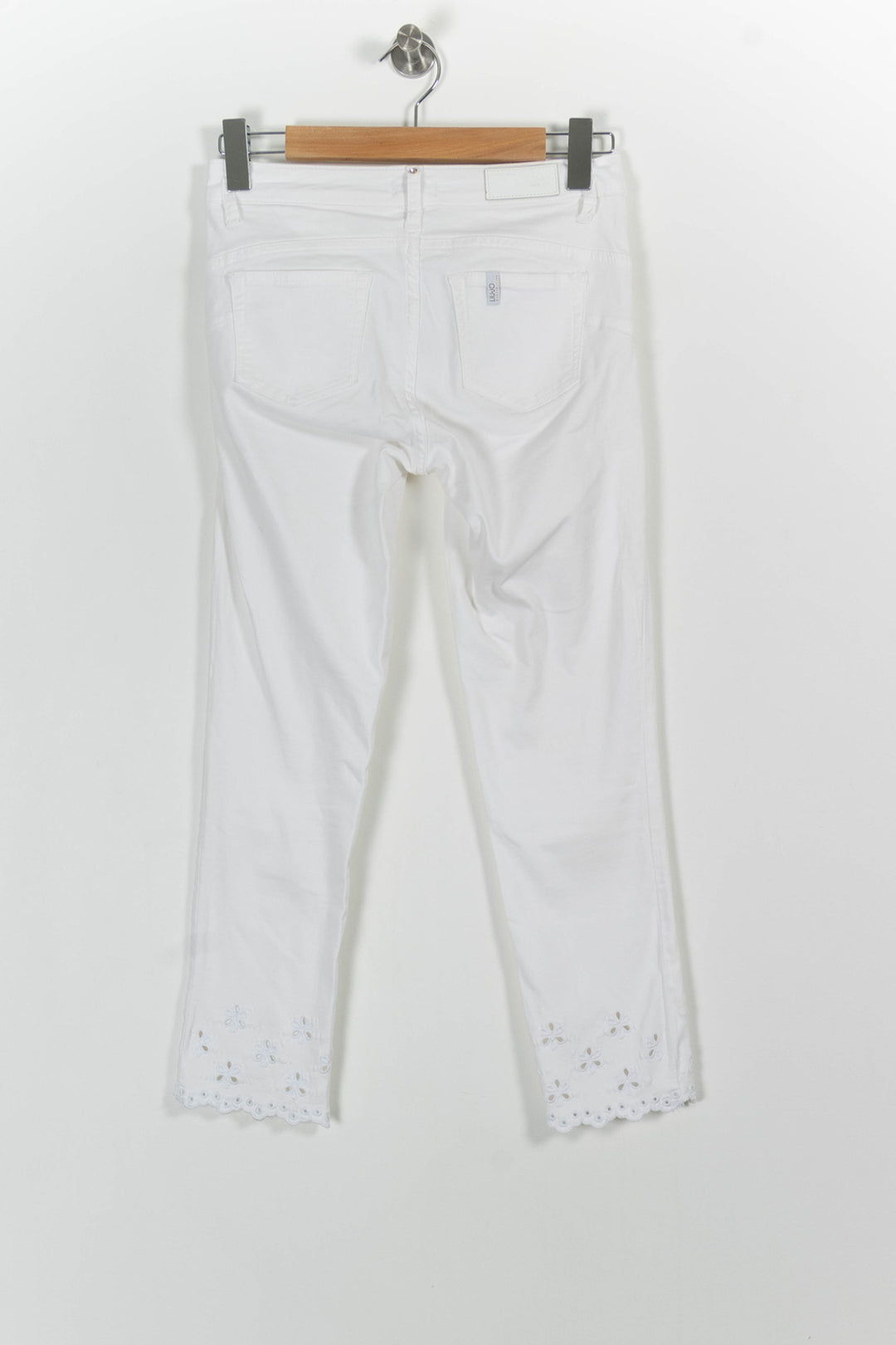 Pantalon Blanc - Taille M/38 de la marque Liu Jo | PARAD64822 - Vendu par Paradigme - Image 4