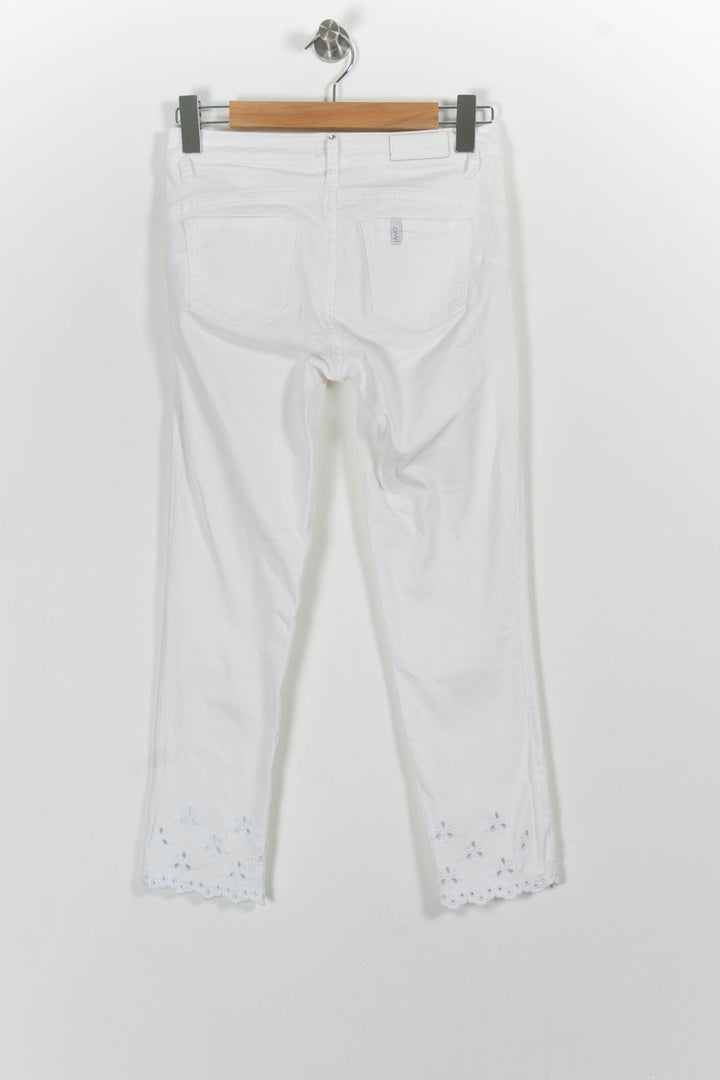 Pantalon Blanc - Taille M/38 de la marque Liu Jo | PARAD64822 - Vendu par Paradigme - Image 4