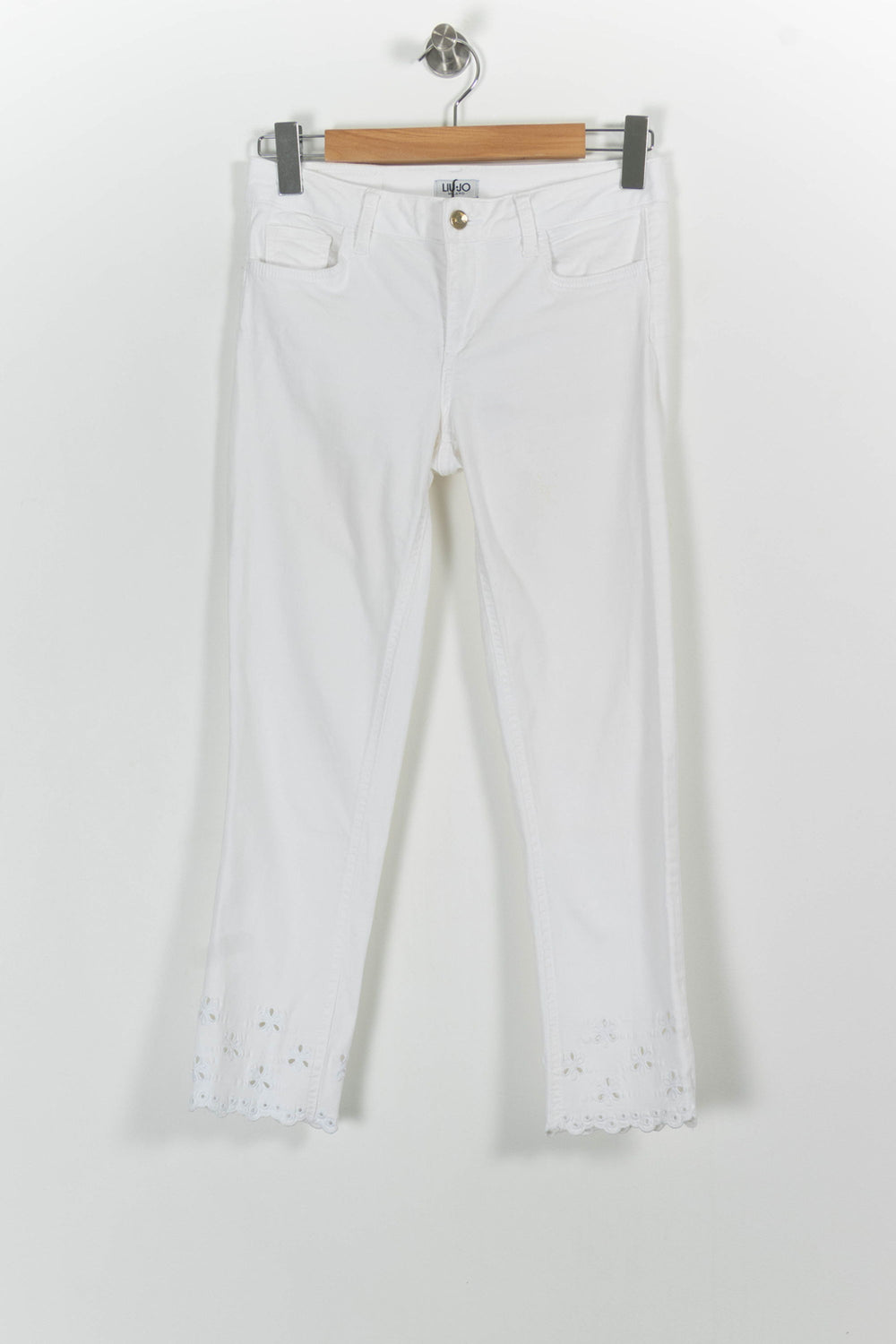 Pantalon Blanc - Taille M/38 de la marque Liu Jo | PARAD64822 - Vendu par Paradigme - Image 2