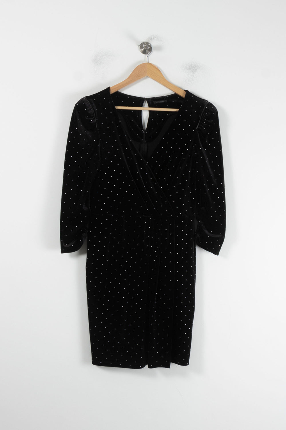 Robe Patineuse Noire à Pois Blancs - Taille M/38 de la marque IKKS | PARAD64824 - Vendu par Paradigme - Image 2