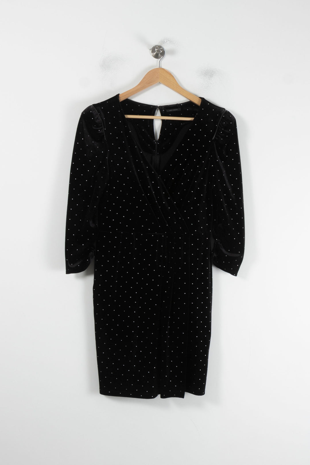 Robe Patineuse Noire à Pois Blancs - Taille M/38 de la marque IKKS | PARAD64824 - Vendu par Paradigme - Image 2