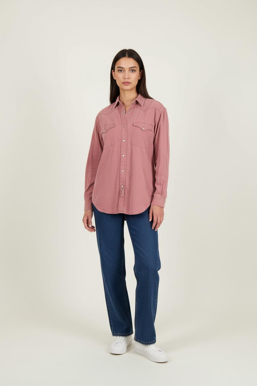 Chemise Rose - Taille S/36 de la marque Levi's | PARAD64828 - Vendu par Paradigme - Image 1