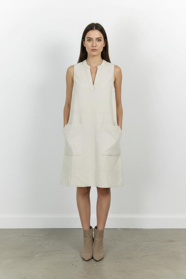 Robe Sans Manches Beige - Taille M/38 de la marque Comptoir des Cotonniers | PARAD64829 - Vendu par Paradigme - Image 1