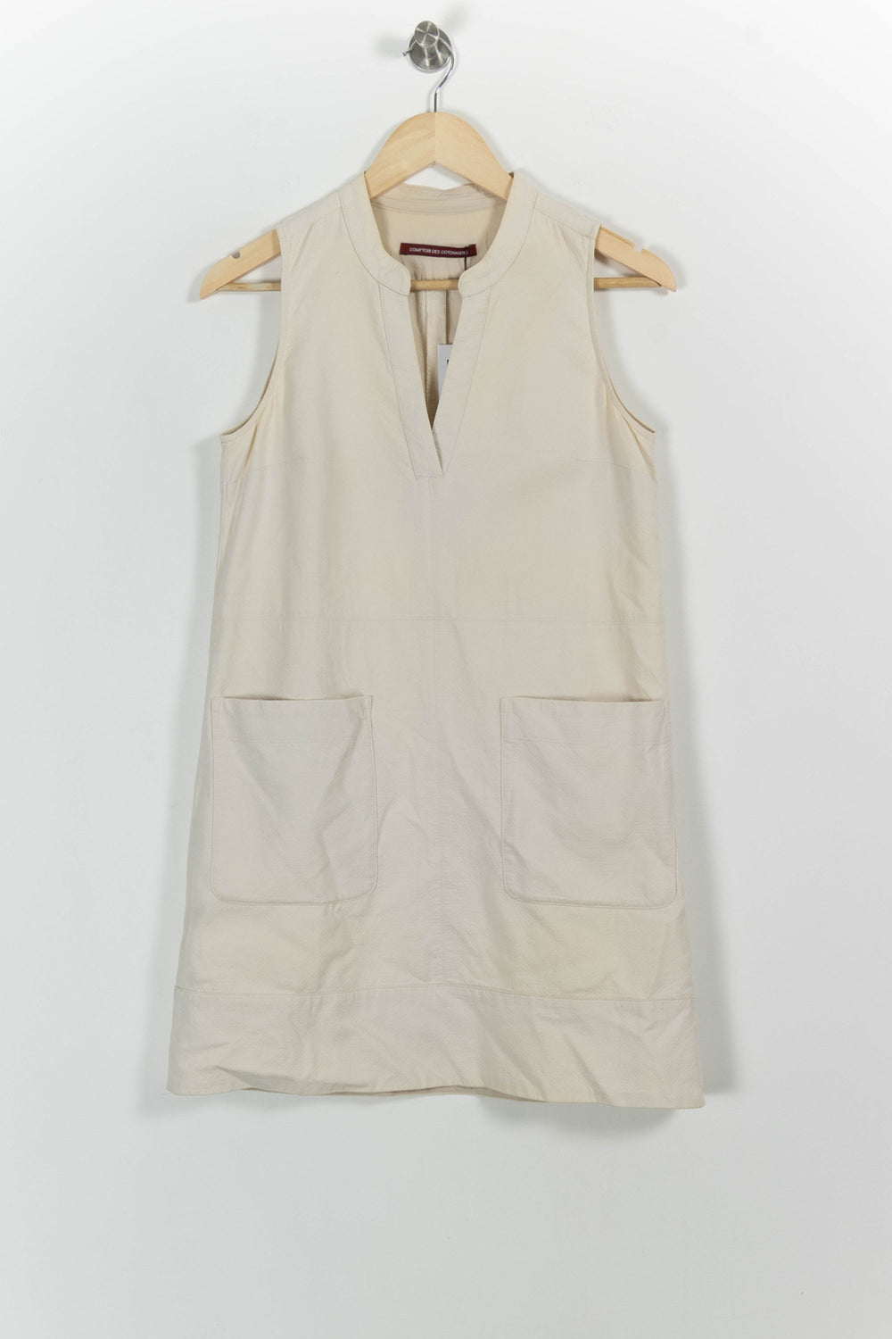 Robe Sans Manches Beige - Taille M/38 de la marque Comptoir des Cotonniers | PARAD64829 - Vendu par Paradigme - Image 2