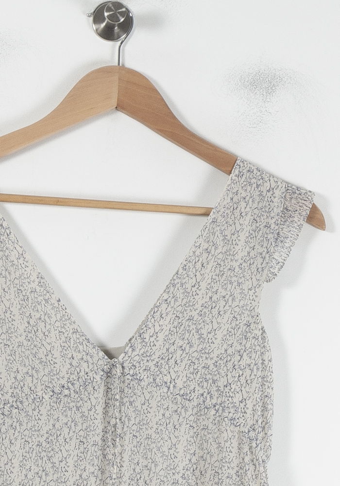 Robe Midi Bleu et Gris - Taille S/36 de la marque Comptoir des Cotonniers | PARAD64830 - Vendu par Paradigme - Image 3