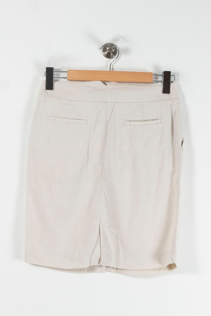 Jupe Crayon Beige - Taille S/36 de la marque Comptoir des Cotonniers | PARAD64833 - Vendu par Paradigme - Image 4