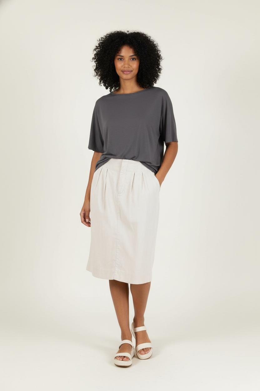 Jupe Crayon Beige - Taille S/36 de la marque Comptoir des Cotonniers | PARAD64833 - Vendu par Paradigme - Image 1
