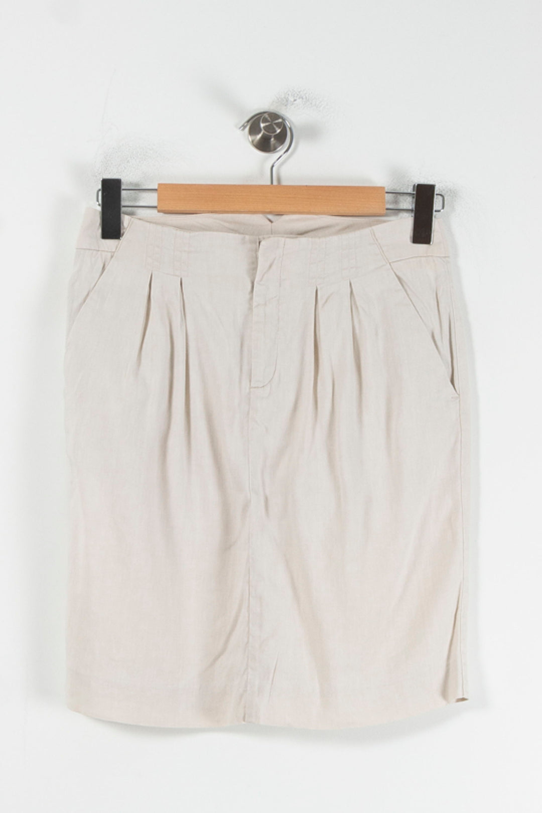 Jupe Crayon Beige - Taille S/36 de la marque Comptoir des Cotonniers | PARAD64833 - Vendu par Paradigme - Image 2