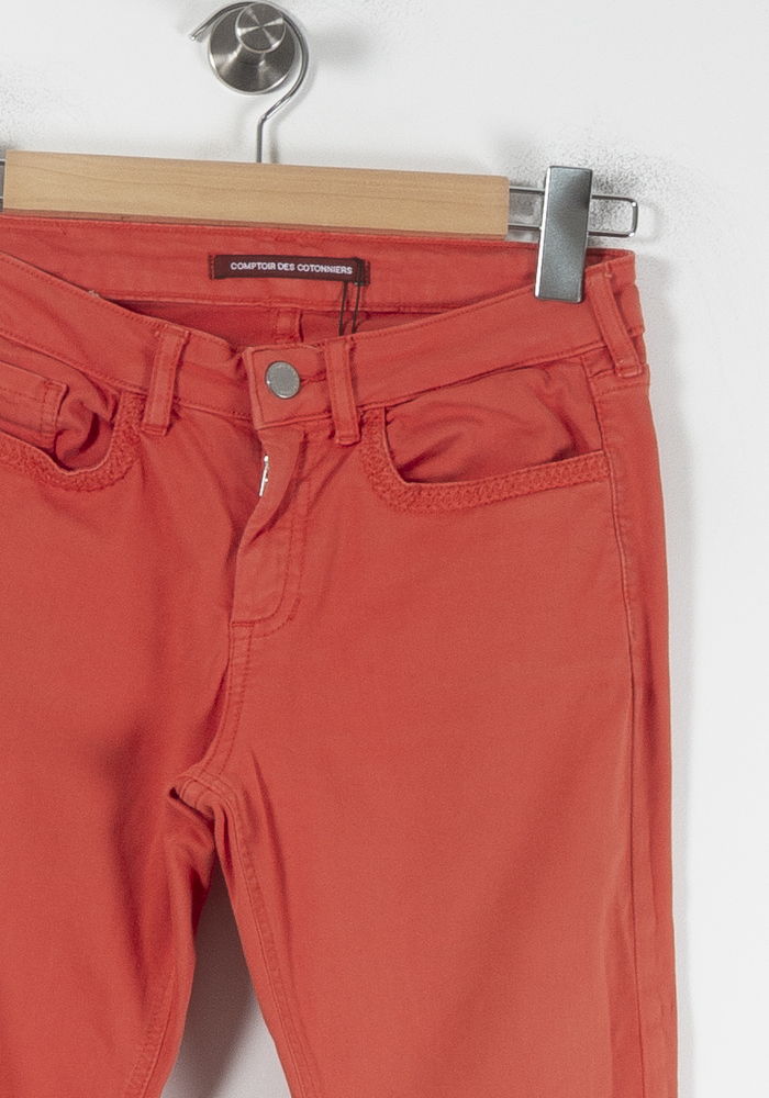 Jean Orange - Taille S/36 de la marque Comptoir des Cotonniers | PARAD64836 - Vendu par Paradigme - Image 3
