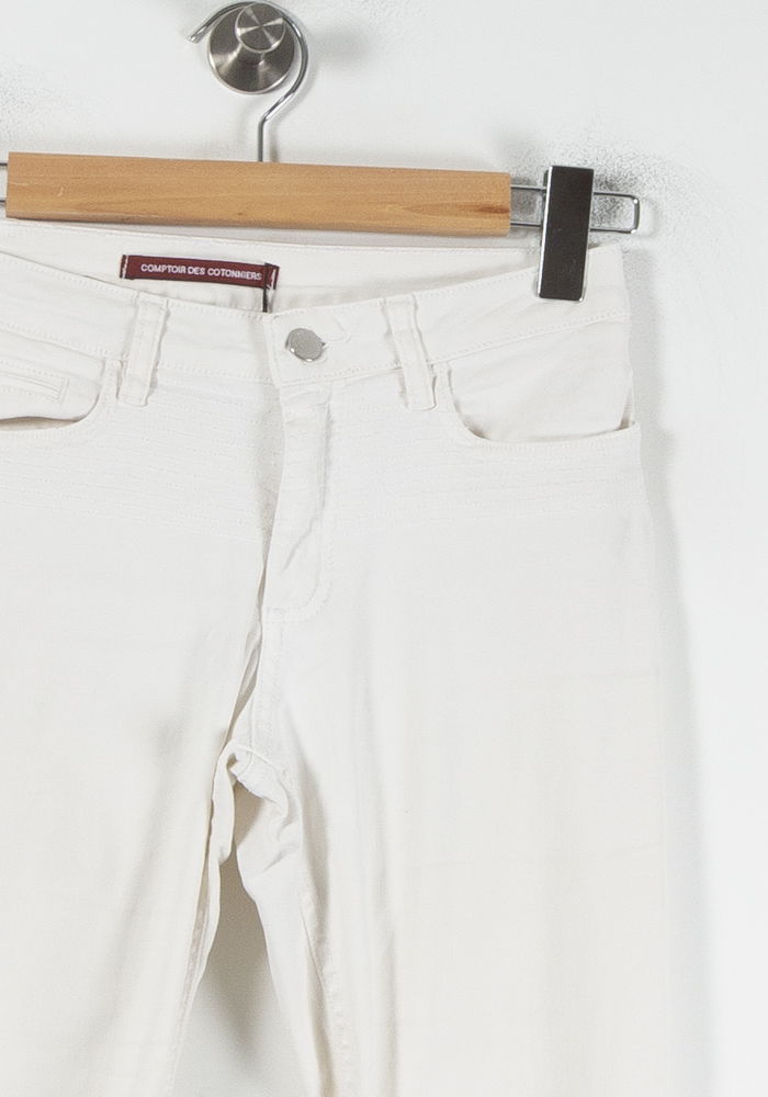 Jean Blanc - Taille M/38 de la marque Comptoir des Cotonniers | PARAD64841 - Vendu par Paradigme - Image 3