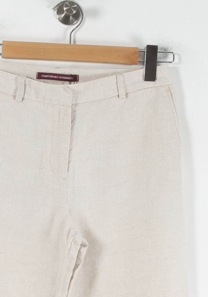 Pantalon Beige - Taille XS/34 de la marque Comptoir des Cotonniers | PARAD64842 - Vendu par Paradigme - Image 3