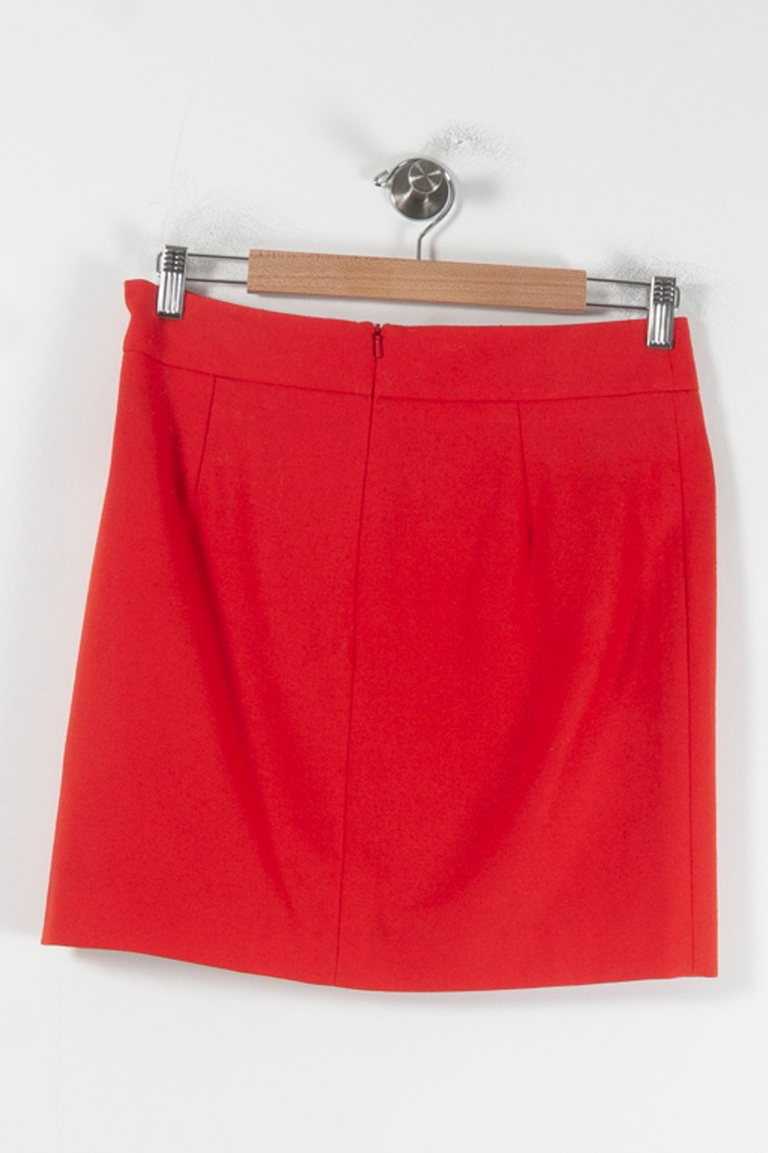 Jupe Droite Rouge - Taille M/38 de la marque Comptoir des Cotonniers | PARAD64847 - Vendu par Paradigme - Image 4