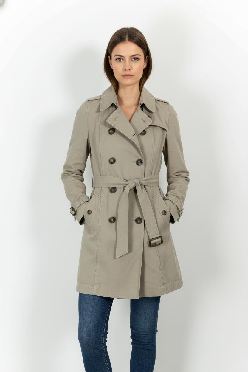 Trench beige - Taille M/38 de la marque Comptoir des Cotonniers | PARAD64848 - Vendu par Paradigme - Image 1